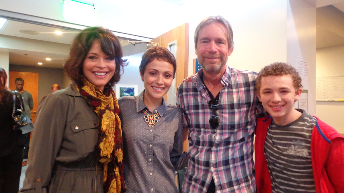  - With-Mary-Paige-Kellar-Italia-Ricci-and-Director-Patrick-Norris-on-the-set-of-Chasing-Life